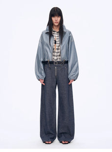 "Blues Notes" Technological Composite Film Cotton Lightweight Outdoor Jacket - variant_title