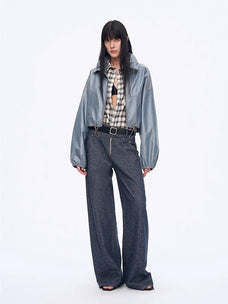 "Blues Notes" Technological Composite Film Cotton Lightweight Outdoor Jacket - variant_title