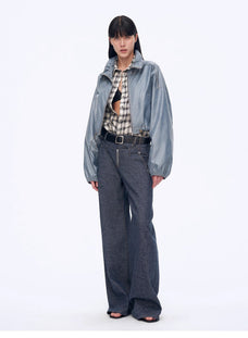 "Blues Notes" Technological Composite Film Cotton Lightweight Outdoor Jacket - variant_title