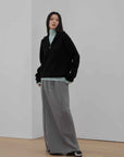 "Cloudy Star"Lazy Dress ,Sporty style color - blocked drawstring women's skirt - variant_title