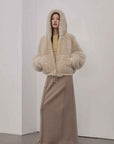 "Cloudy Star"Lazy Dress ,Sporty style color - blocked drawstring women's skirt - variant_title