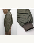 Fireladyfur Cool and Sharp short hooded jacket hardware details