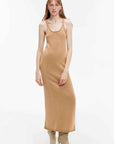 "Cool Girl Recipe" Luxury brand exclusive ferment - washed distressed vest dress - variant_title