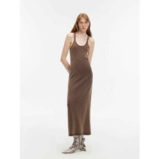 "Cool Girl Recipe" Luxury brand exclusive ferment - washed distressed vest dress - variant_title