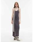 "Cool Girl Recipe" Luxury brand exclusive ferment - washed distressed vest dress - variant_title