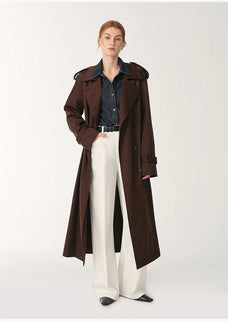 Customized cotton fabric skin - friendly washed drape versatile wide - leg jeans - variant_title