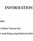Darcy Manor Toscana shearling coat materials and product information