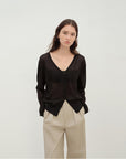 "Daylight" sunscreen V - neck new spring knitted cardigan jacket - variant_title