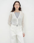 "Daylight" sunscreen V - neck new spring knitted cardigan jacket - variant_title