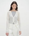 "Daylight" sunscreen V - neck new spring knitted cardigan jacket - variant_title