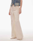 “Denimism”Fashionable Heavy Industry Washed Three - dimensional Versatile Slimming Slightly Flared Denim Trousers - variant_title