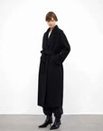 Desert Mirage double-breasted slight cocoon coat product image 07