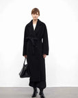 Desert Mirage double-breasted slight cocoon coat product image 08