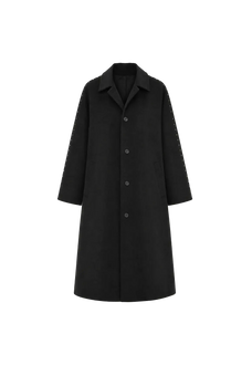 Dream of Champs Elysees riveted lapel wool coat product image 01