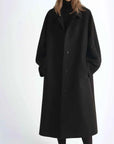 Dream of Champs Elysees riveted lapel wool coat product image 02