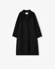"Dream of Champs Elysees" riveted lapel wool coat women's autumn and winter coat - variant_title