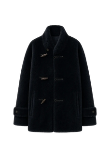 Dreamer long stand-collar sheepskin jacket product image 05