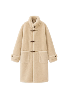 Dreamer long stand-collar sheepskin jacket product image 08