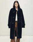 Dreamer long stand-collar sheepskin jacket product image 14