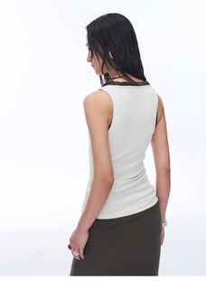 "Early Summer Jet Lag" Casual Tight - fitting Multi - collar Camisole for Women - variant_title