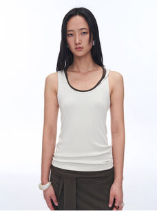 "Early Summer Jet Lag" Casual Tight - fitting Multi - collar Camisole for Women - variant_title