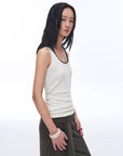"Early Summer Jet Lag" Casual Tight - fitting Multi - collar Camisole for Women - variant_title