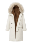 Fireladyfur Manchester City Old Stories II down parka product cutout