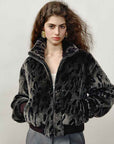 FF×JW Dapple Manor Fashionable Casual Warm Stand Collar Merino Sheepskin Jacket - variant_title