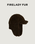 Firelady Fur fur hat with a high - quality feel, three colors of soft, fluffy, rice - grain wool for a warm and cozy look - variant_title