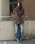 Firelady Fur Women's Detachable Toscana Shearling - Lined Parka Jacket "The Wizard of Oz" - variant_title