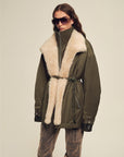 Firelady Fur Women's Detachable Toscana Shearling - Lined Parka Jacket "The Wizard of Oz" - variant_title