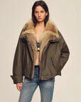 Firelady Fur Women's down fur parka Coyote and Raccoon Fur Collar - “The long night is coming” - variant_title