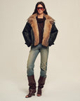 Firelady Fur Women's down fur parka Coyote and Raccoon Fur Collar - “The long night is coming” - variant_title