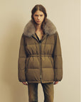 Firelady Fur Women's Fur - Trim Down Parka | Detachable Fox Fur Hood & 90% White Goose Down Fill“Frost Wild” - variant_title