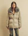 Firelady Fur Women's Fur - Trim Down Parka | Detachable Fox Fur Hood & 90% White Goose Down Fill“Frost Wild” - variant_title