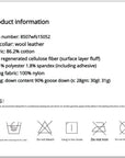 Firelady Fur Women's genuine Fur Denim Parka | Detachable Fur Collar & 90% White Goose Down Fill“Wander Free” - variant_title