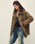 Firelady Fur Women's Goose Down Fur Parka with Detachable Raccoon Fur Hood“Hearthside Simmer” - variant_title