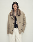 Firelady Fur Women's Goose Down Fur Parka with Detachable Raccoon Fur Hood“Hearthside Simmer” - variant_title
