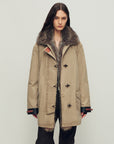 Firelady Fur Women's Goose Down Fur Parka with Detachable Raccoon Fur Hood“Hearthside Simmer” - variant_title