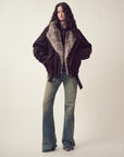 Firelady Fur Women's parka fur coat Two - tone Toscana down jacket “Song of the North” - variant_title