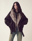 Firelady Fur Women's parka fur coat Two - tone Toscana down jacket “Song of the North” - variant_title