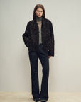 Firelady Fur Women‘s Shearling Coat | Rippled Waterwave Pattern, Rare Lake Lamb“Mole Manor” - variant_title