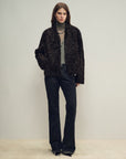 Firelady Fur Women‘s Shearling Coat | Rippled Waterwave Pattern, Rare Lake Lamb“Mole Manor” - variant_title