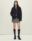 Firelady Fur Women‘s Shearling Coat | Rippled Waterwave Pattern, Rare Lake Lamb“Mole Manor” - variant_title