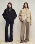 Firelady Fur Women‘s Shearling Coat | Rippled Waterwave Pattern, Rare Lake Lamb“Mole Manor” - variant_title