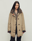 Firelady Women’s Parka with Real American Raccoon Fur Collar – Premium 90% White Goose Down Coat“Winter Street Lights” - variant_title