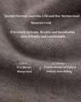 Firelady Fur Fall Winter Mischief merino wool knit fabric close-up with Basuran craft details
