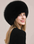 Fireladyfur Luxurious Fox Fur Hat and Earmuff Combination - variant_title