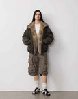 Fireladyfur Women's Fashion Goose Down Parka with Fox Fur Collar“City Cruise” - variant_title