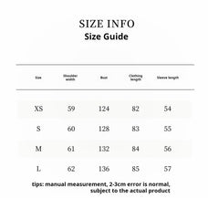 Green Mile Miracle women’s goose down parka size guide